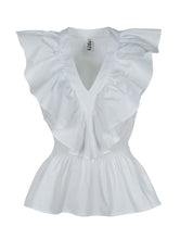 Load image into Gallery viewer, Shirt | Stevie V frill top