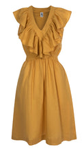 Load image into Gallery viewer, BLOOM Stevie V midi linen dress