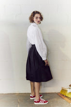 Load image into Gallery viewer, Black Linen Skirt