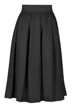 Load image into Gallery viewer, Black Linen Skirt