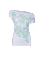Load image into Gallery viewer, Lilac Off the Shoulder T-shirts
